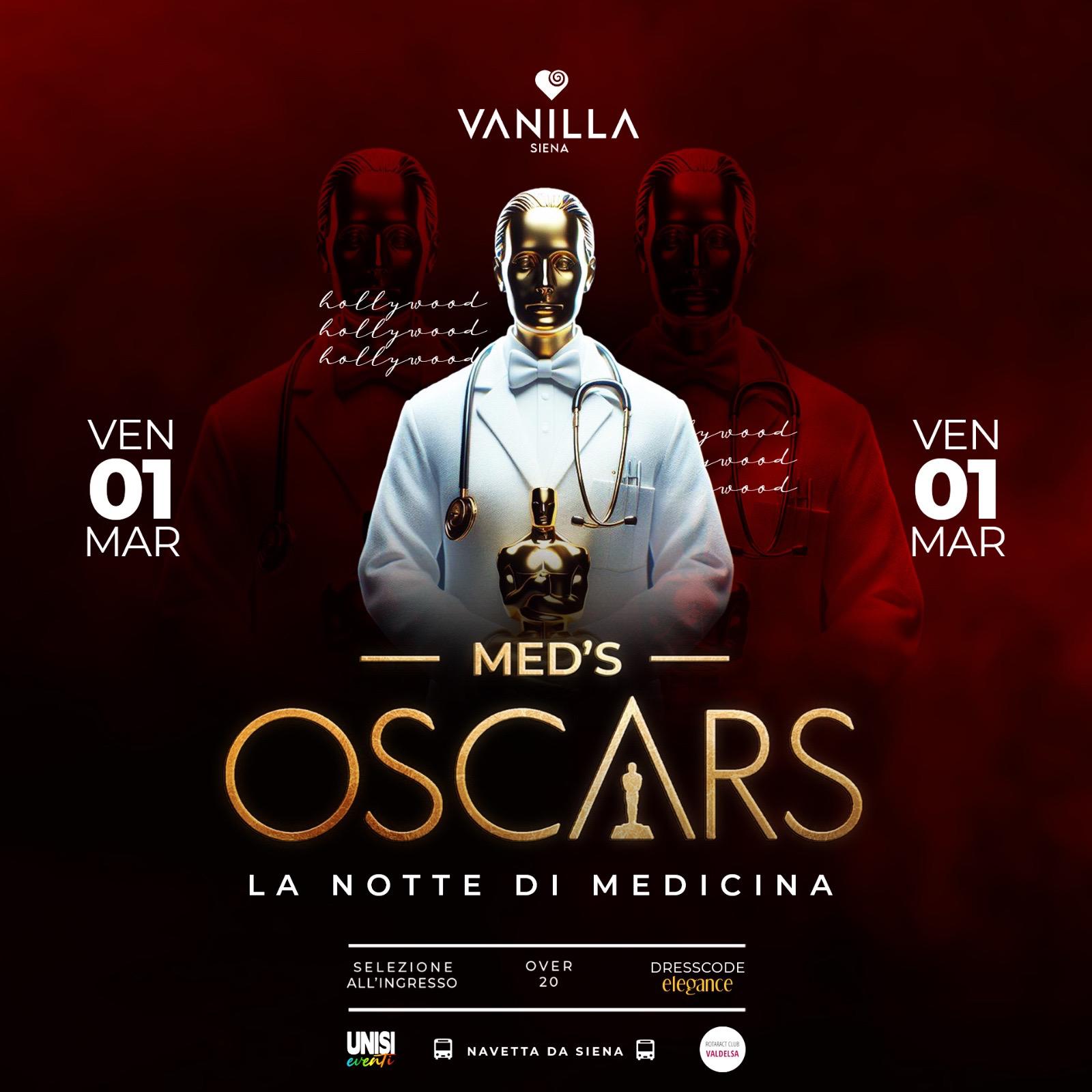 MED’S OSCARS / LA NOTTE DI MEDICINA @ VANILLA