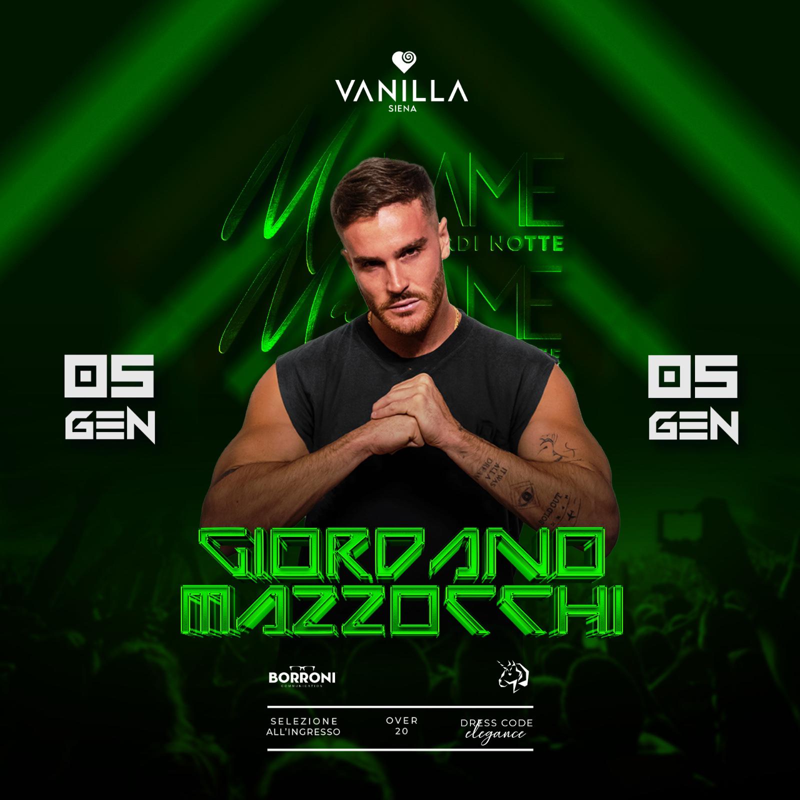 GIORDANO MAZZOCCHI / Epiphany Night @ VANILLA