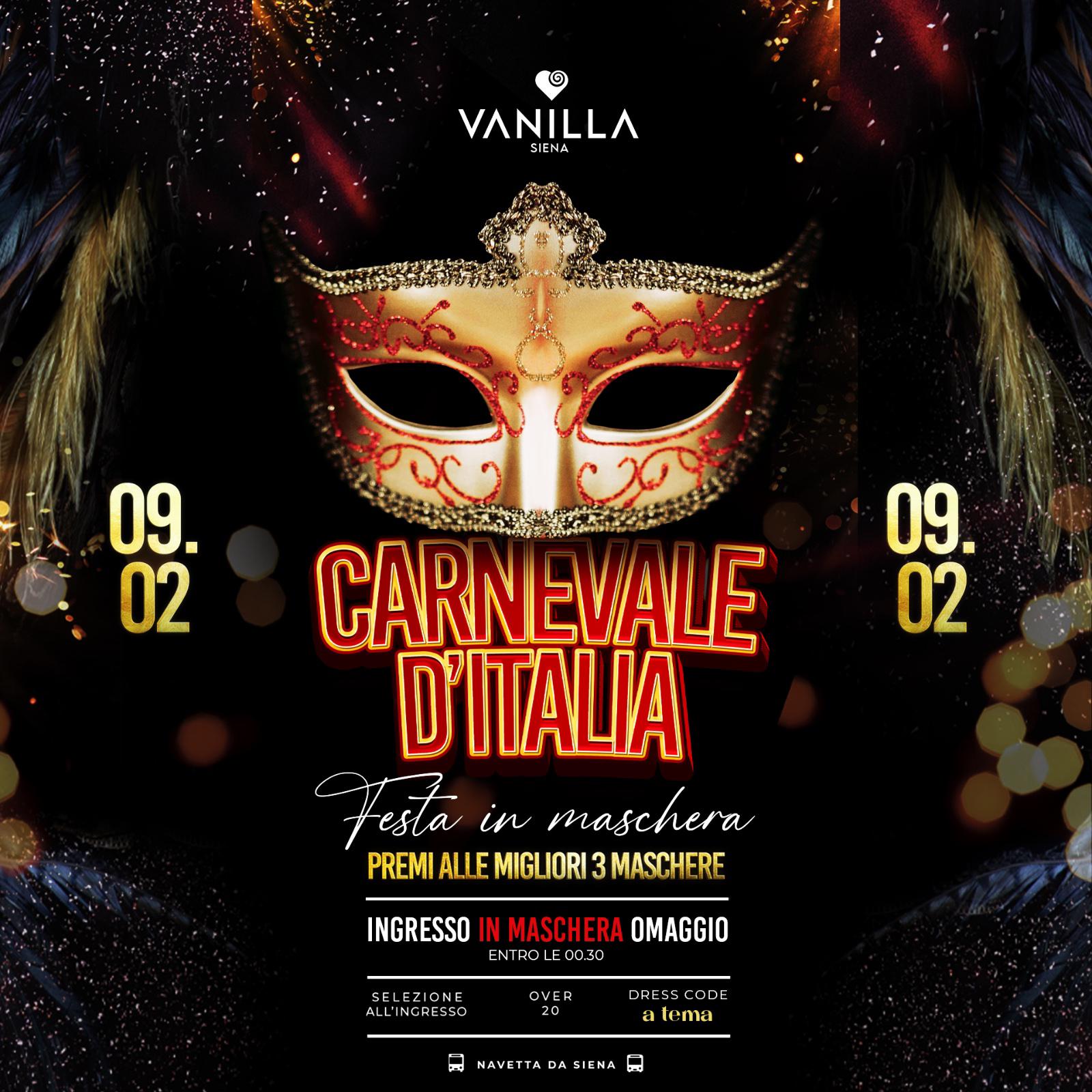 CARNEVALE D’ITALIA @ VANILLA