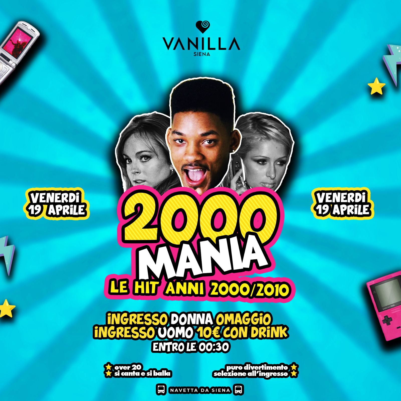 2000 MANIA / 19 aprile @ VANILLA